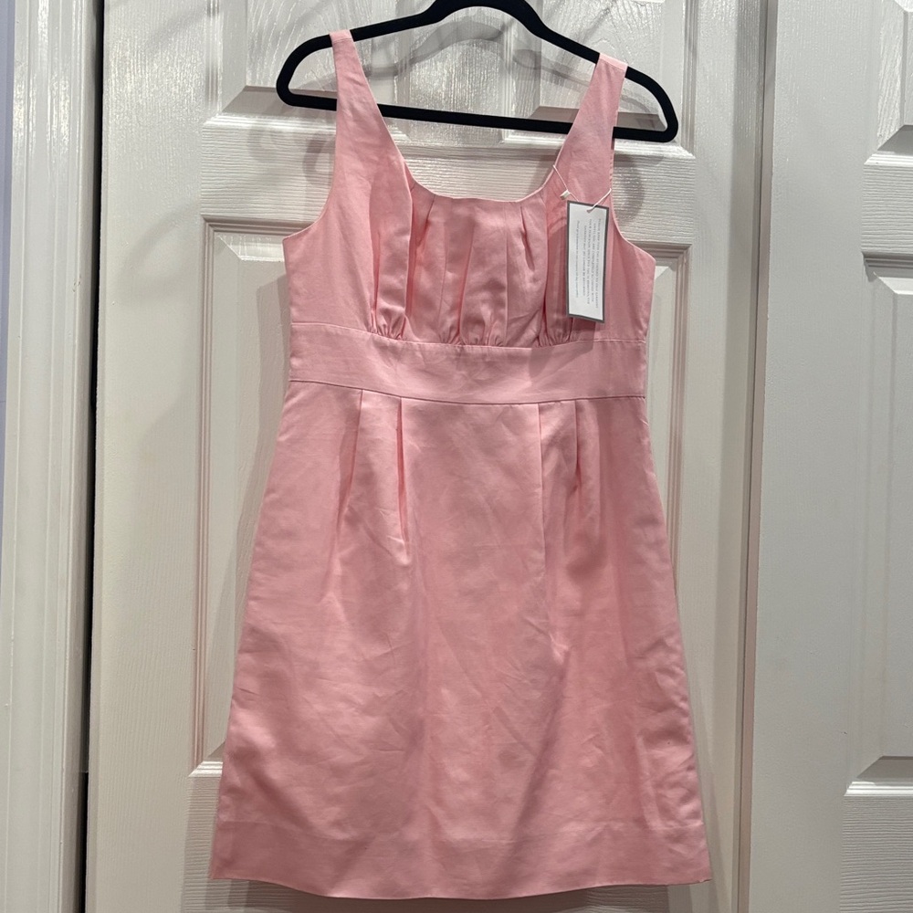 J. Crew Pink Cotton Dress